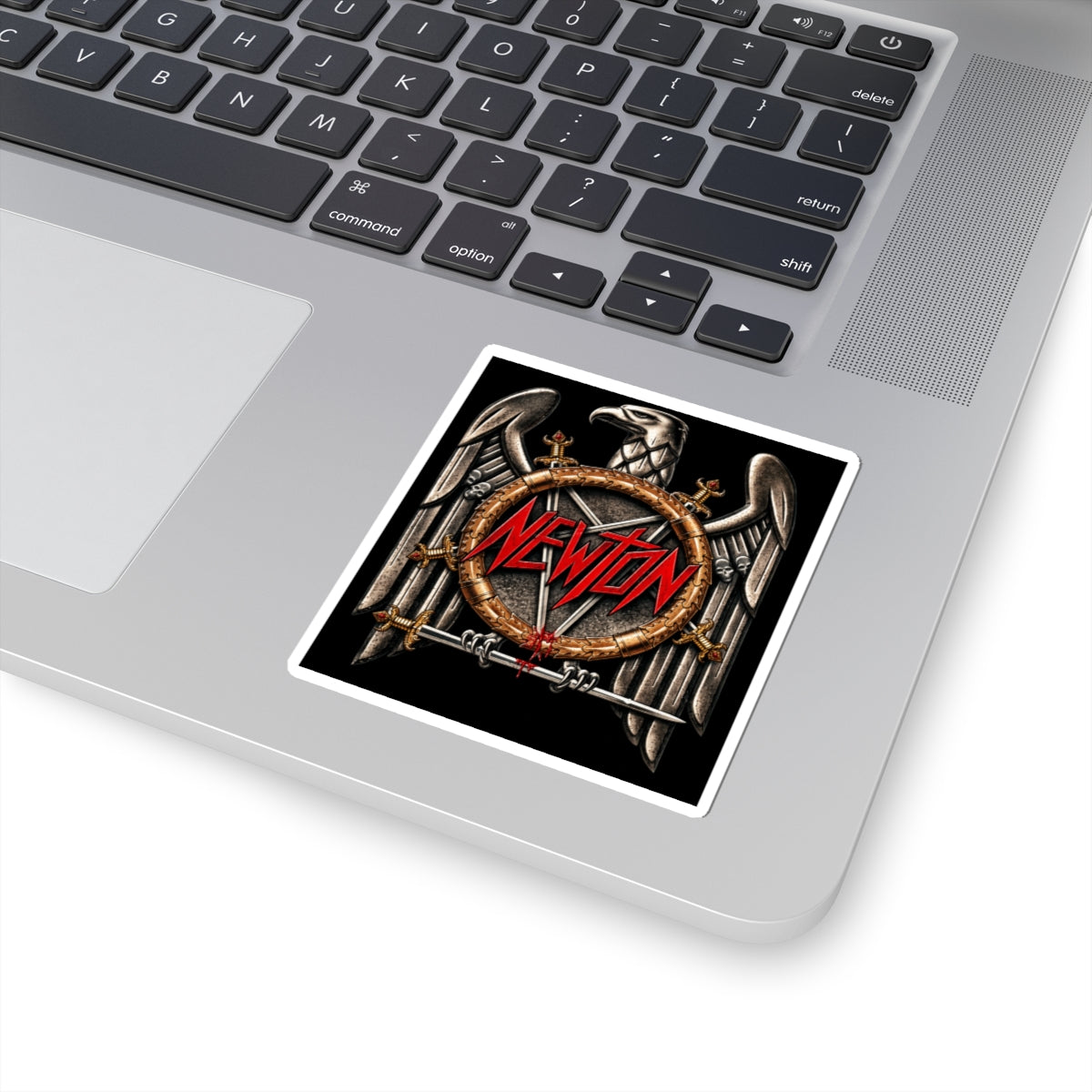 Shootin Newton Slayer Eagle Emblem Sticker