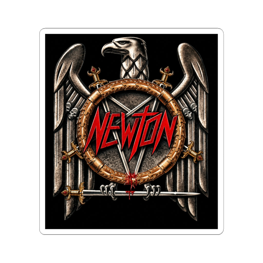 Shootin Newton Slayer Eagle Emblem Sticker