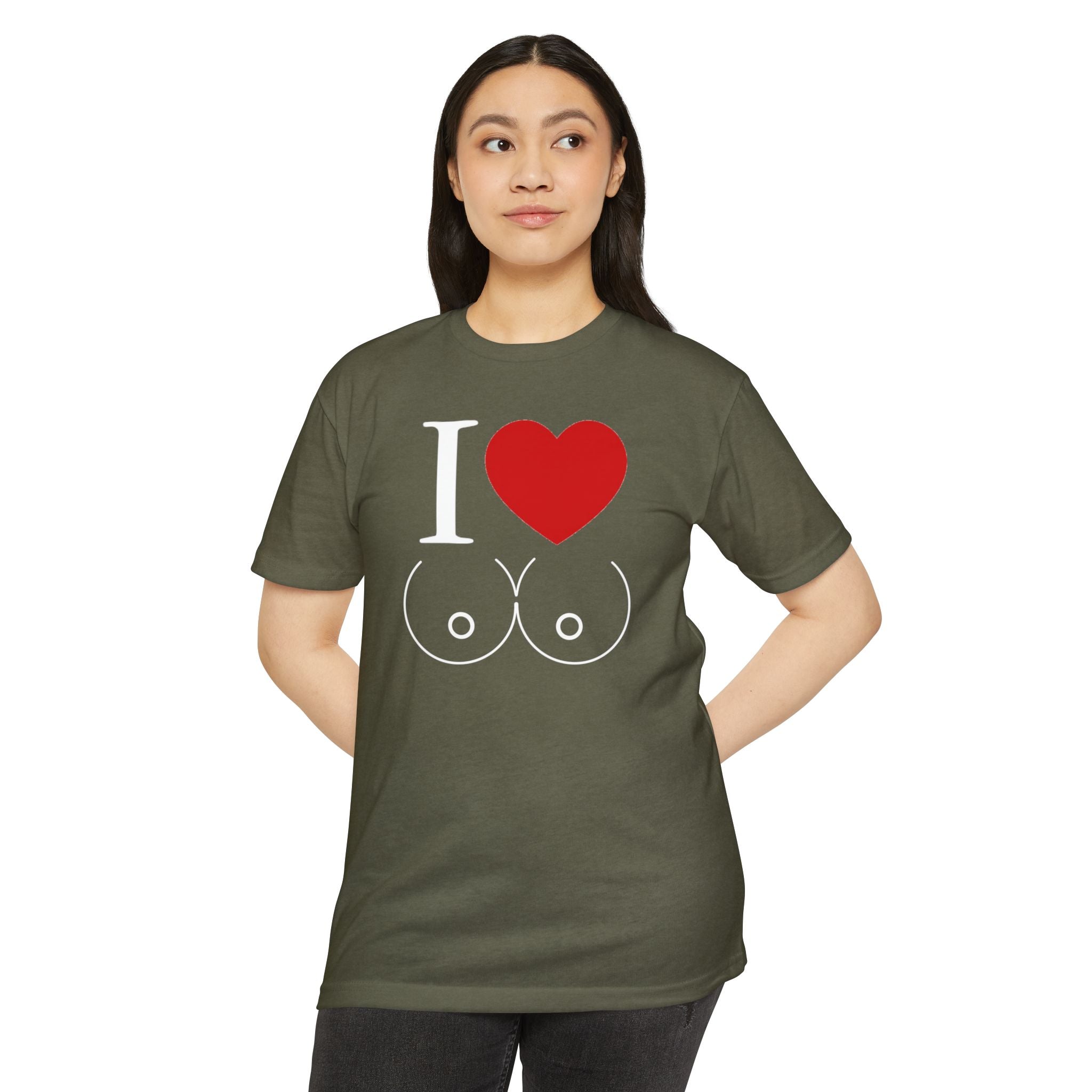 I Heart Boobs Tee