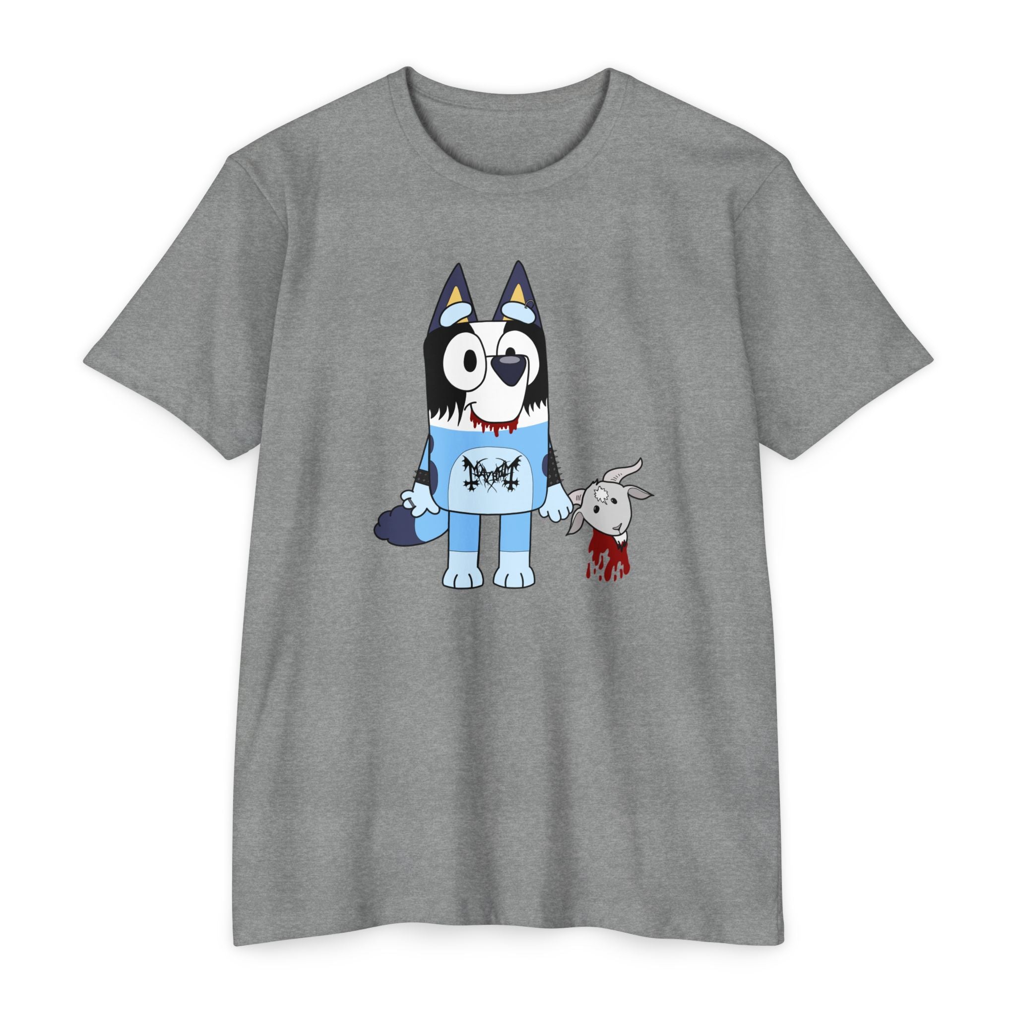 Black Metal Bluey Tee