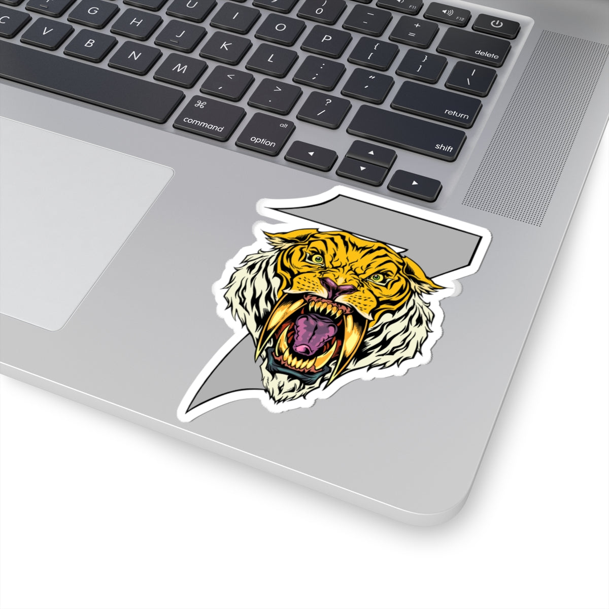 Wilshire Division Sabertooth Logo Sticker