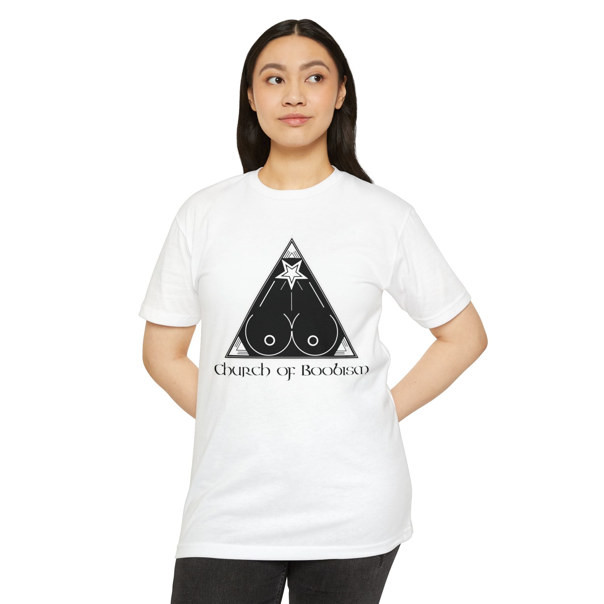 Church of Boobism Logo Tee