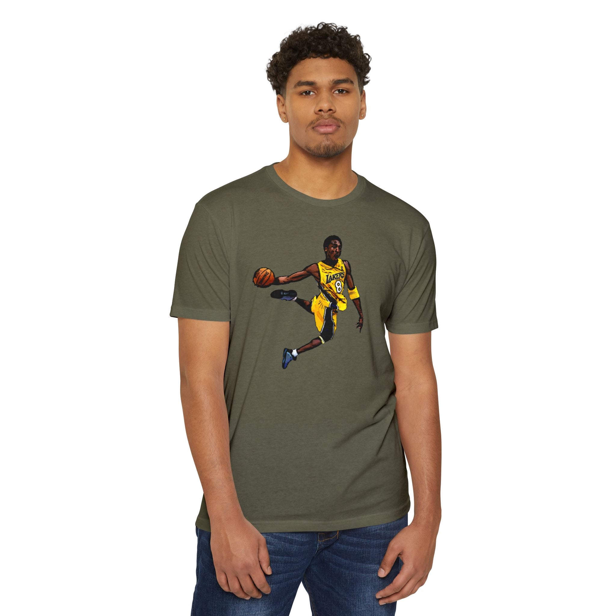 Kobe Digital Painting Tribute Tee