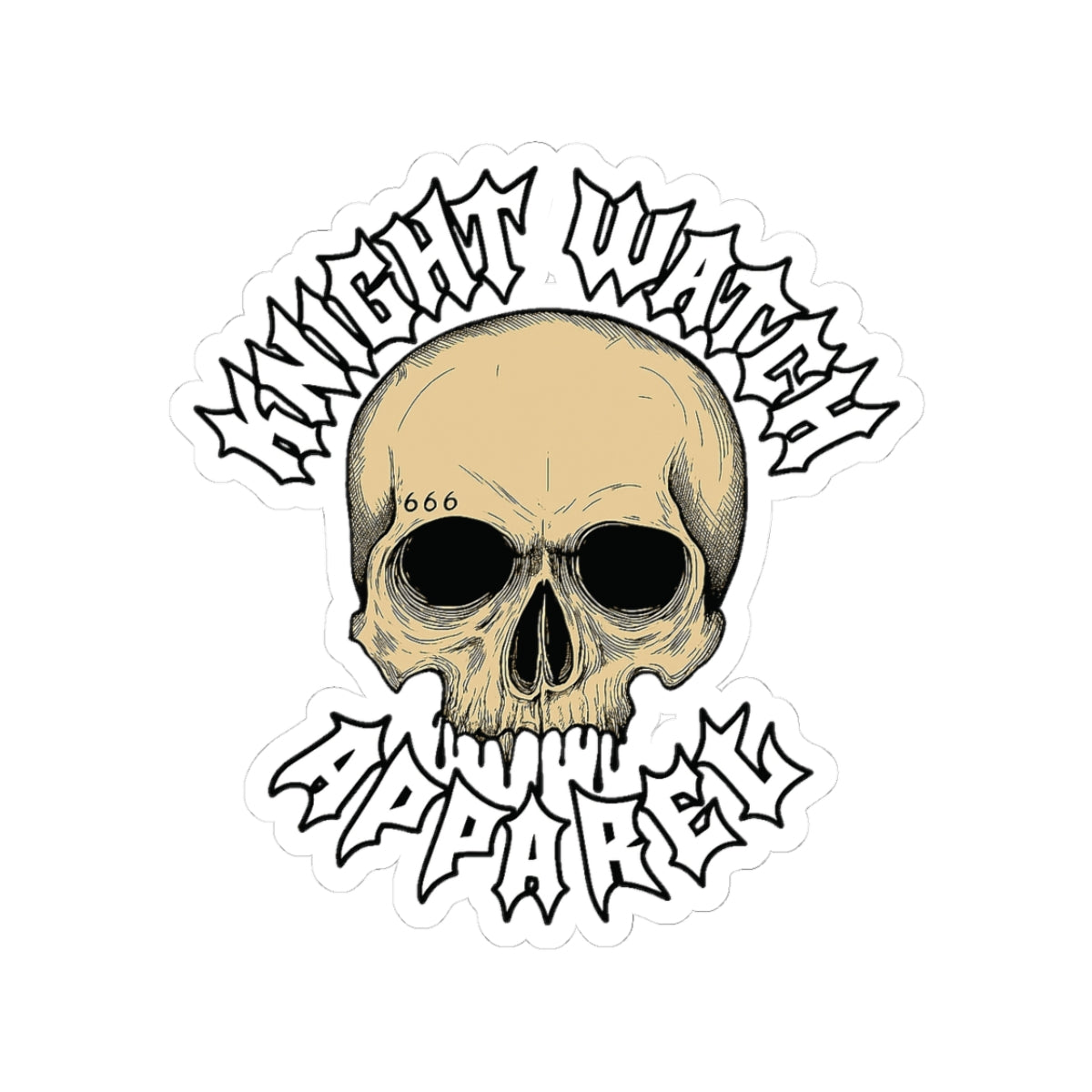 Knight Watch Apparel Logo Sticker