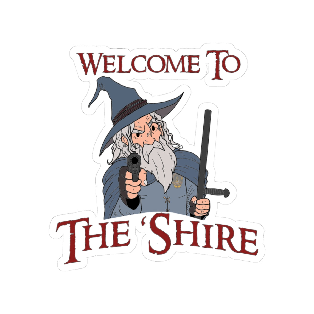 Wilshire Division Wizard Sticker