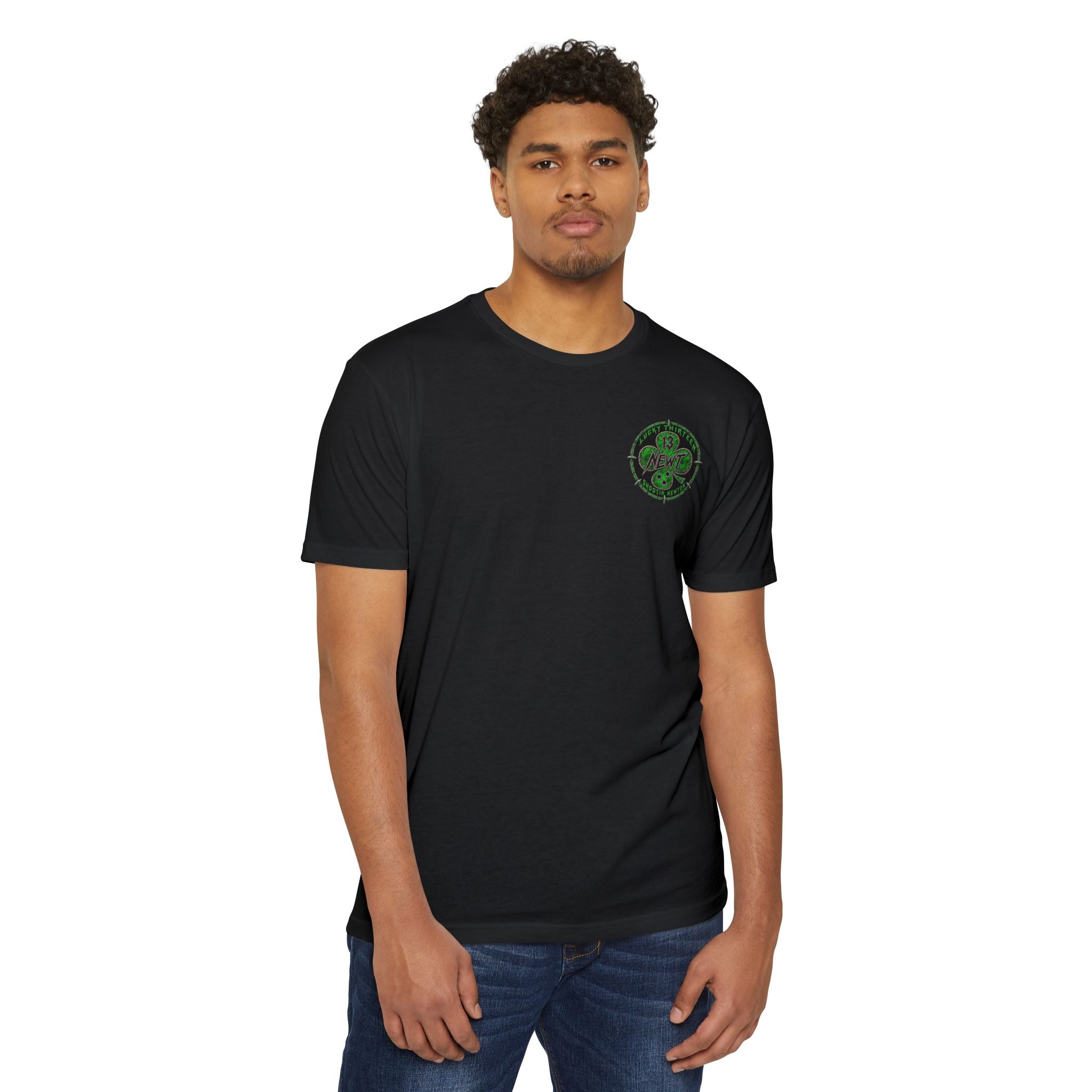 Shootin Newton Slayer Eagle Graphic T-Shirt