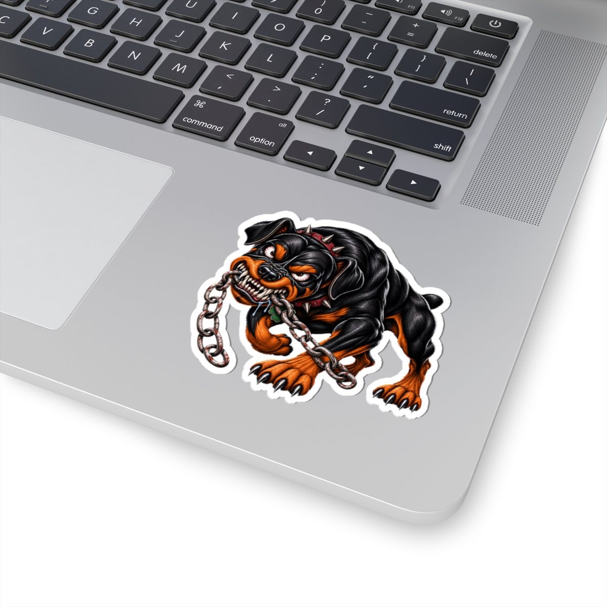 Shootin’ Newton Rottweiler Sticker