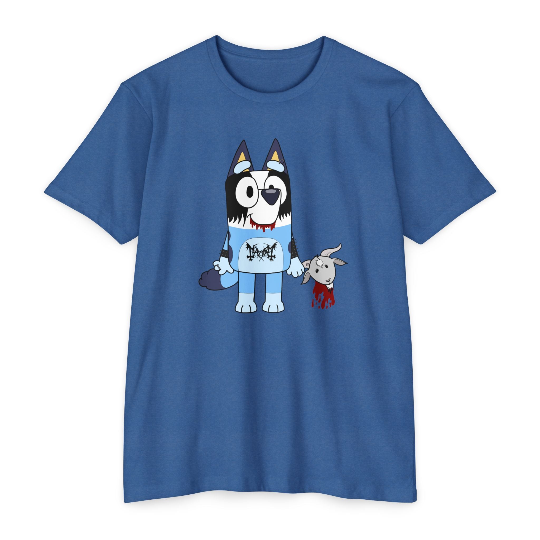 Black Metal Bluey Tee