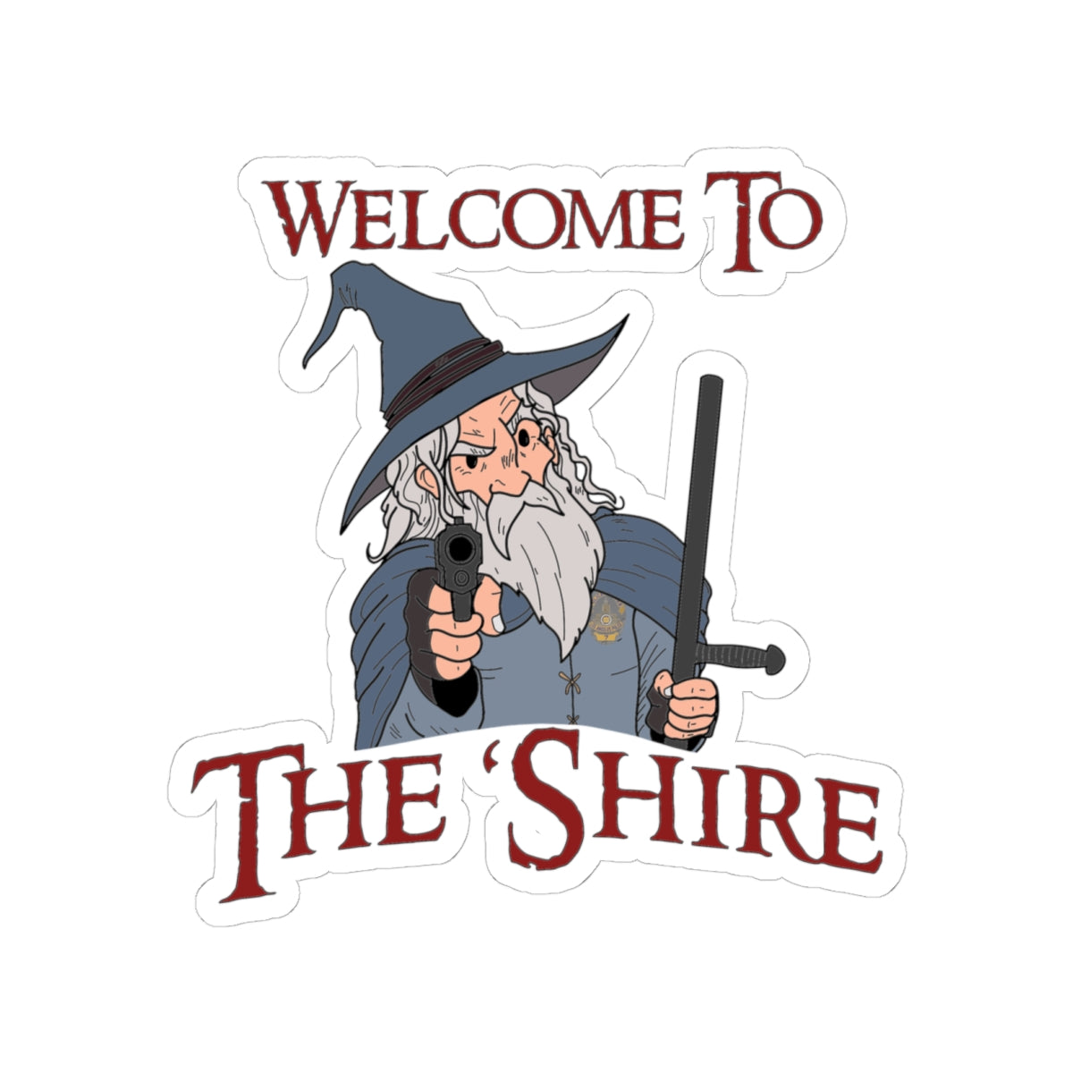 Wilshire Division Wizard Sticker