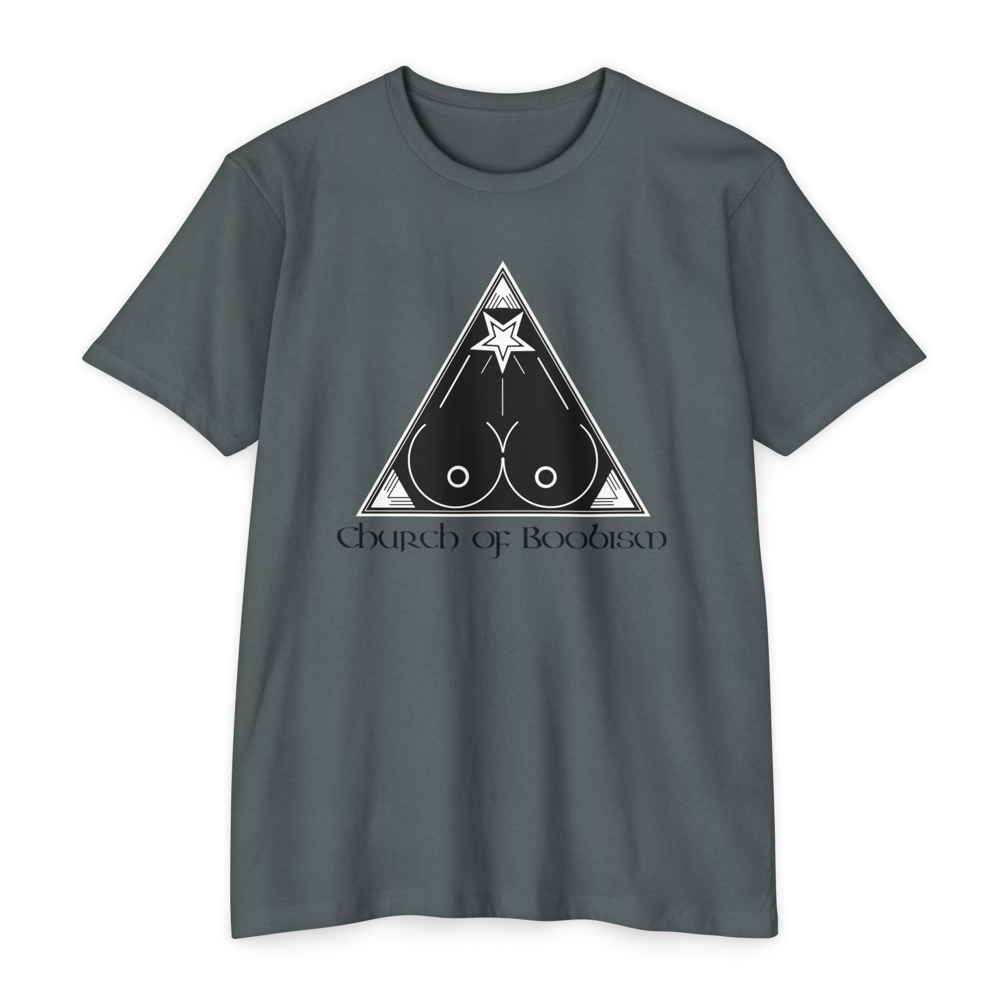Church of Boobism Logo Tee