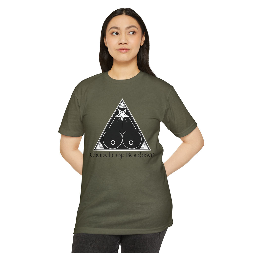 Church of Boobism Logo Tee