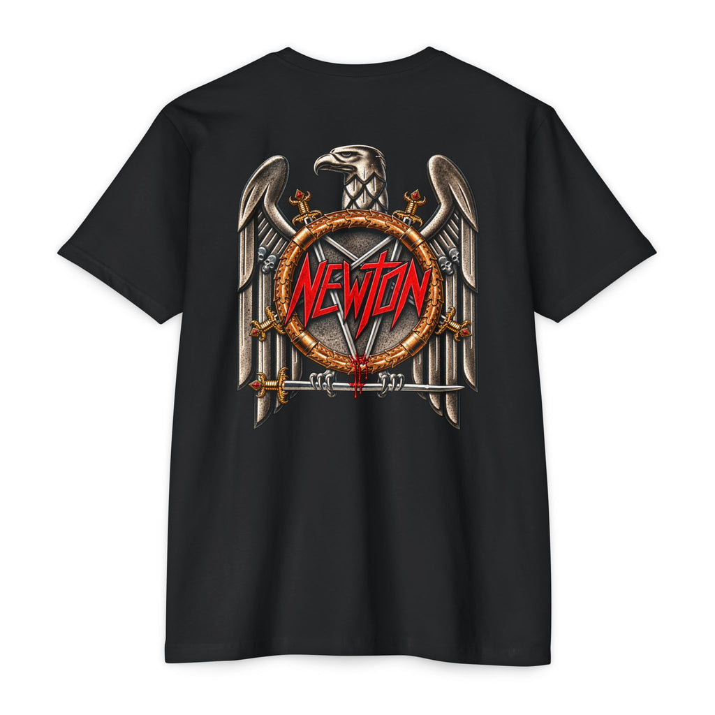 Shootin Newton Slayer Eagle Graphic T-Shirt