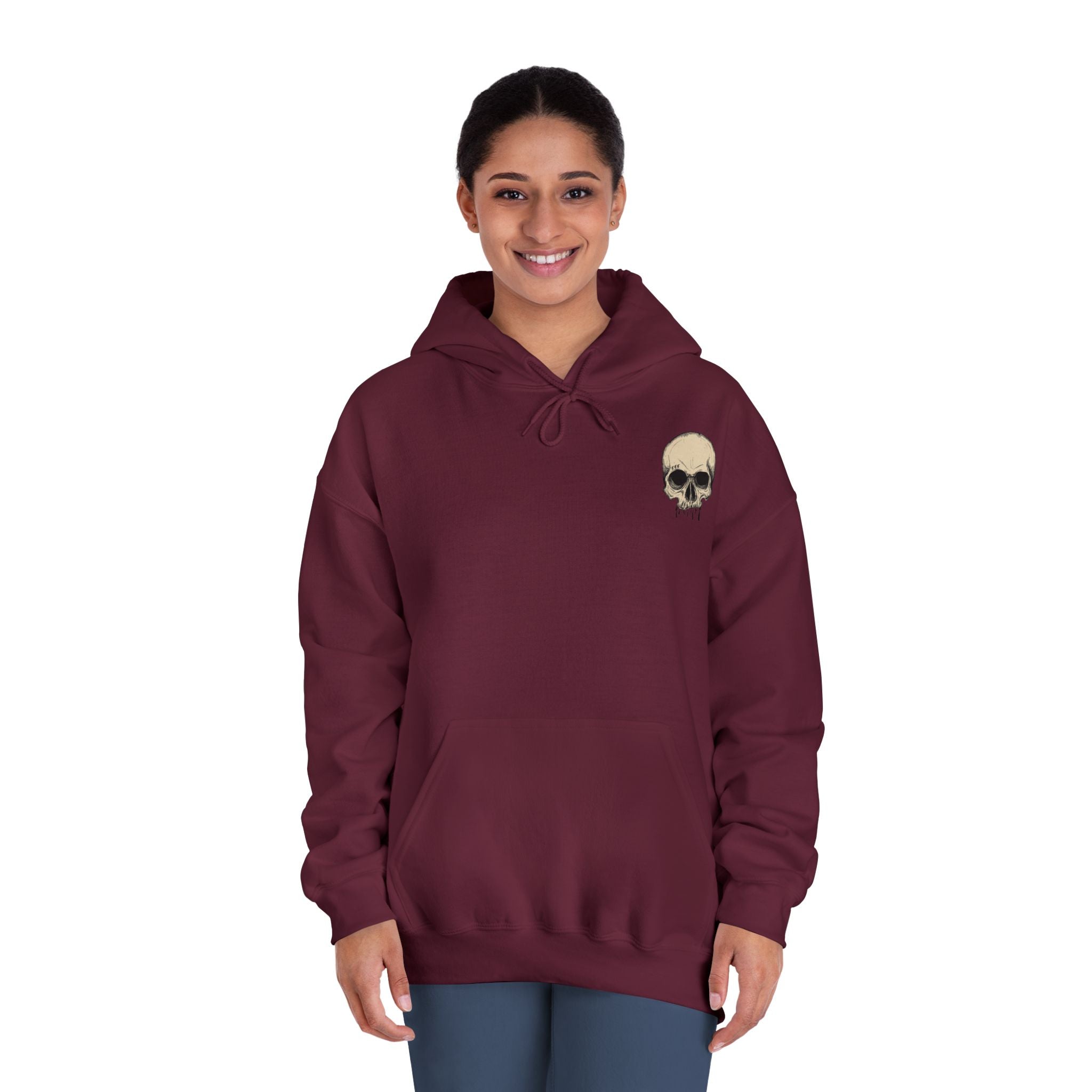 Knight Watch Apparel White Font Logo Hoodie