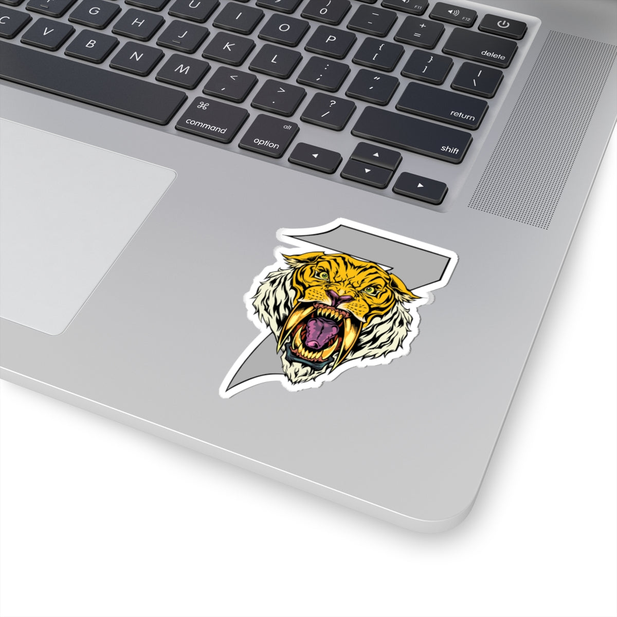 Wilshire Division Sabertooth Logo Sticker