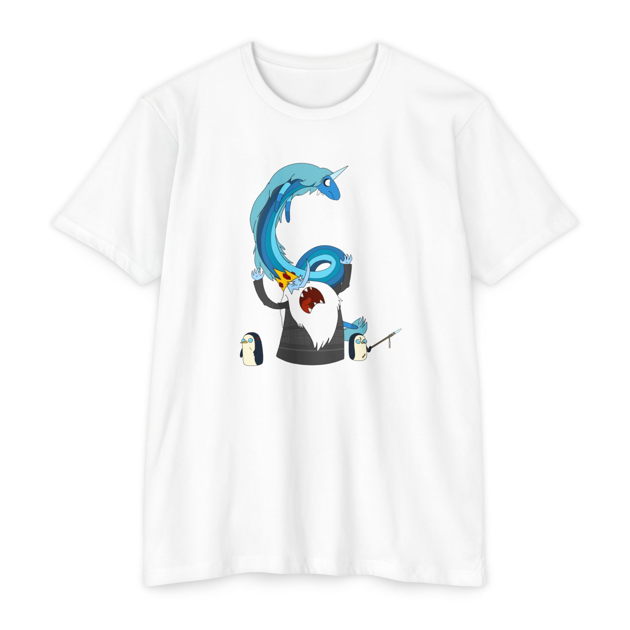Night King and Ice King Mashup Tee