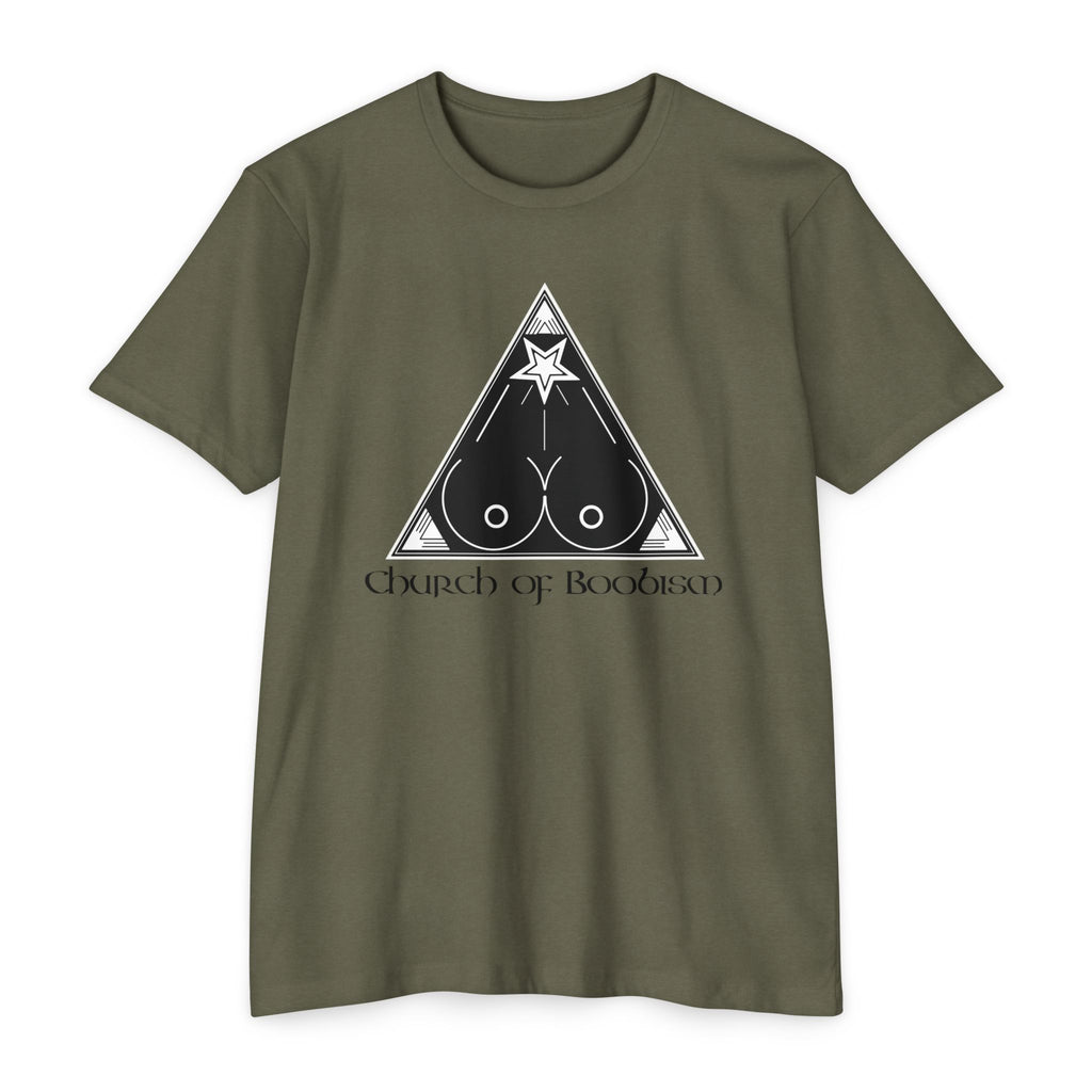 Church of Boobism Logo Tee