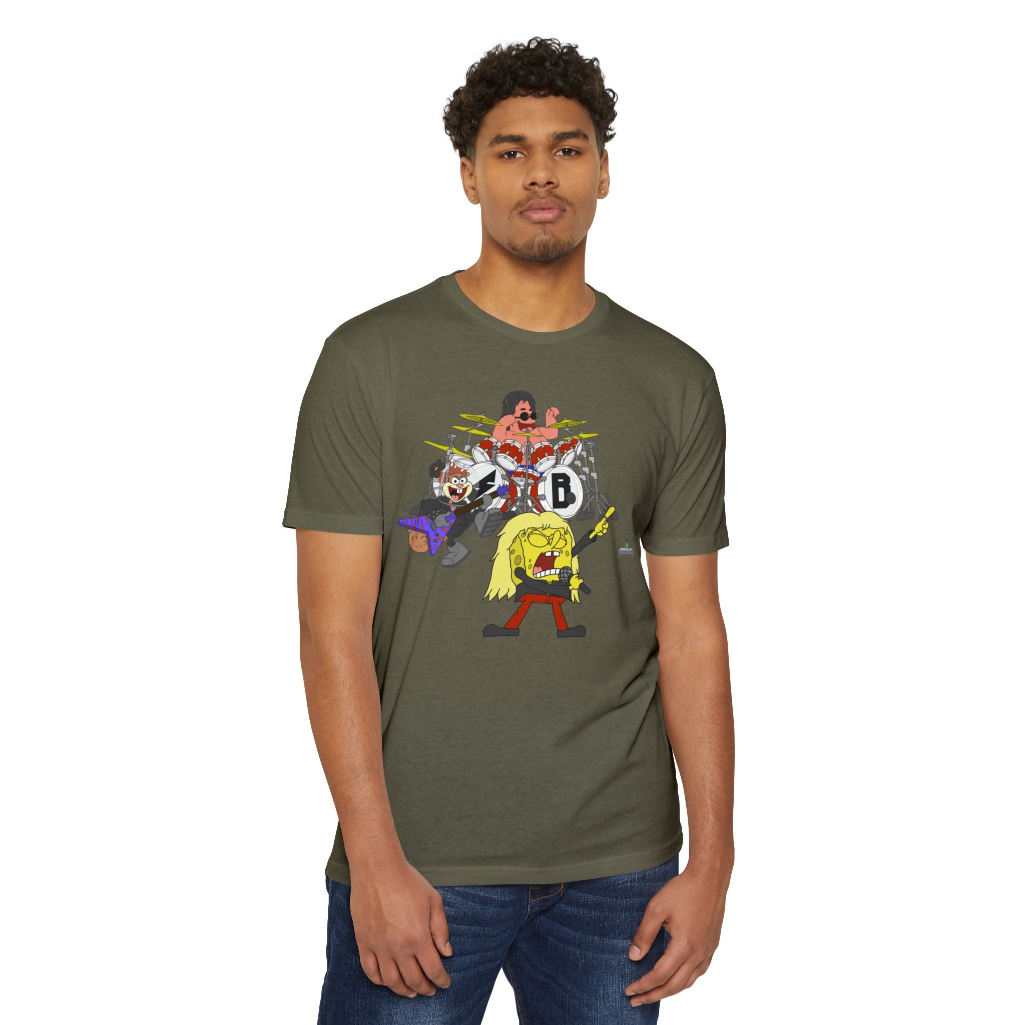 Heavy Metal SpongeBob Tee