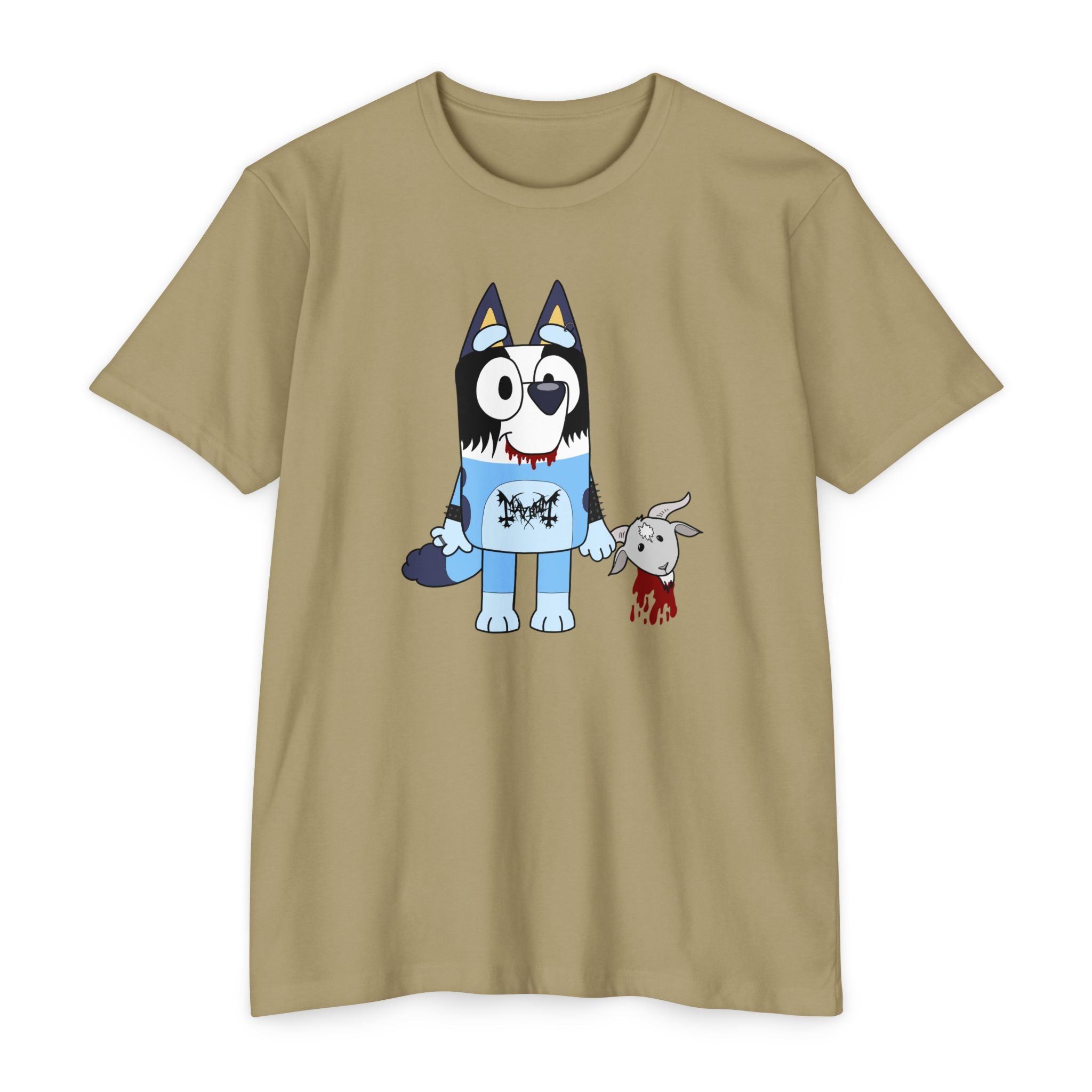 Black Metal Bluey Tee