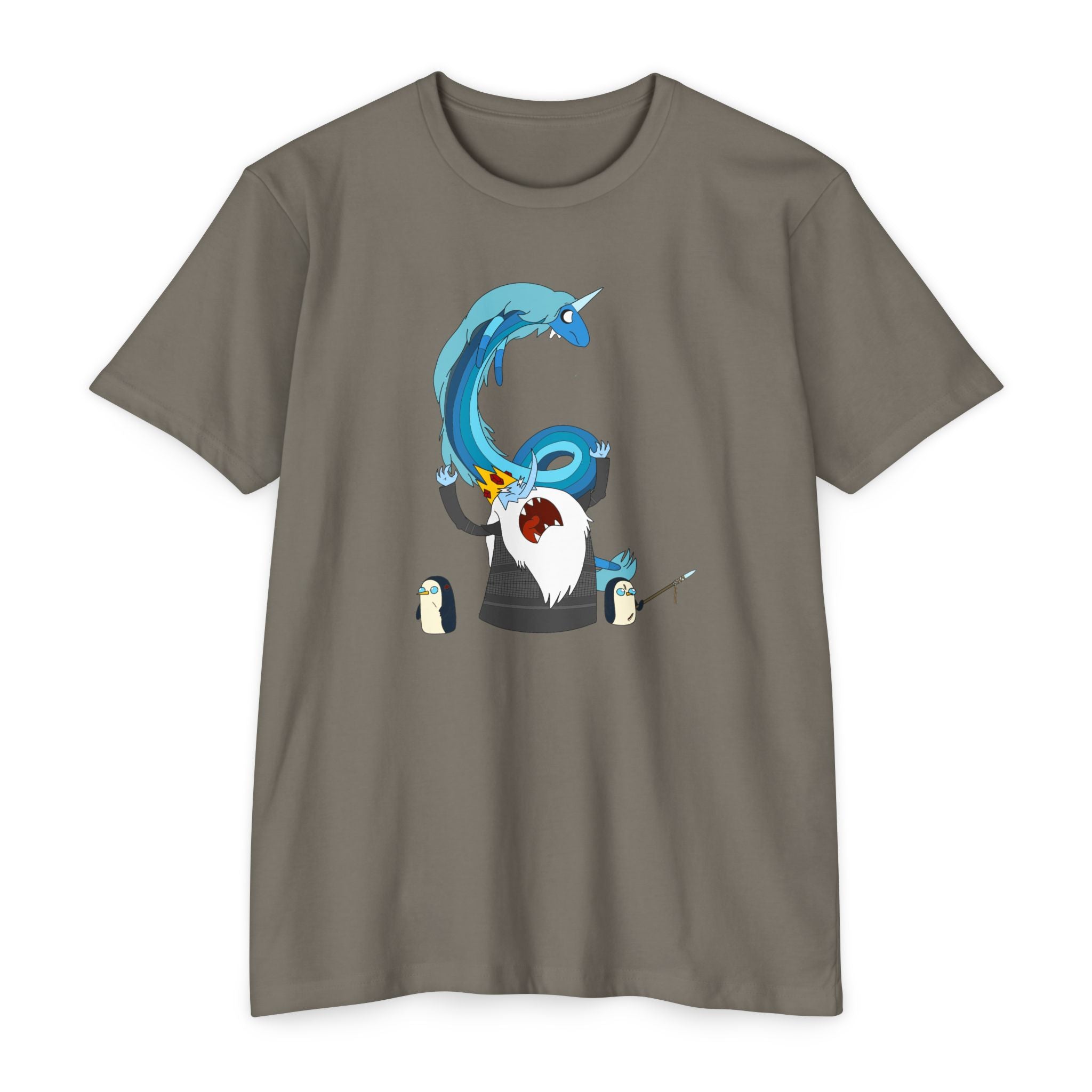 Night King and Ice King Mashup Tee