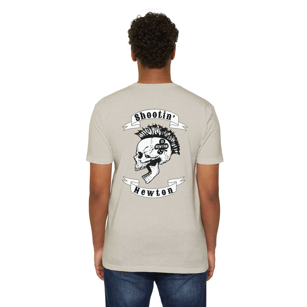 Shootin Newton Mohawk Skull