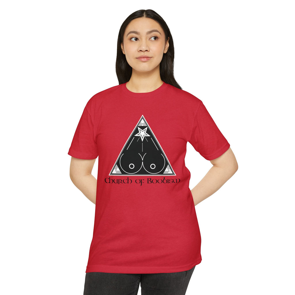 Church of Boobism Logo Tee