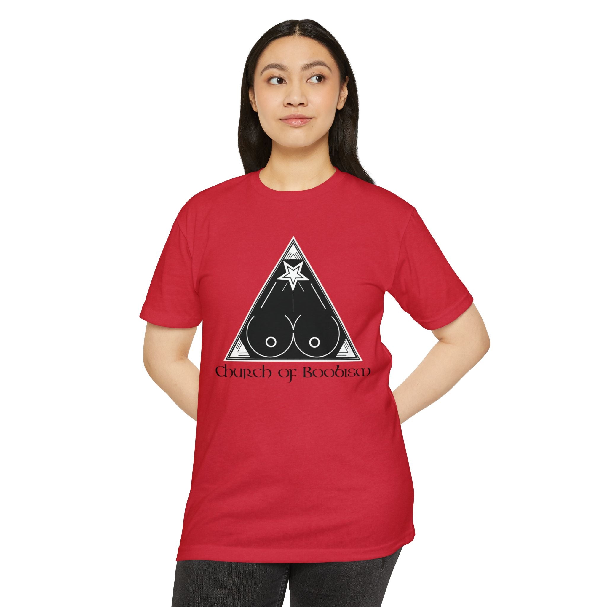 Church of Boobism Logo Tee
